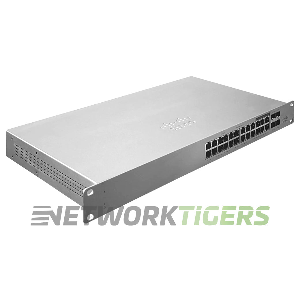 NEW Cisco Meraki MS130-24X-HW 24x PoE RJ45 4x 10GB Unclaimed Switch