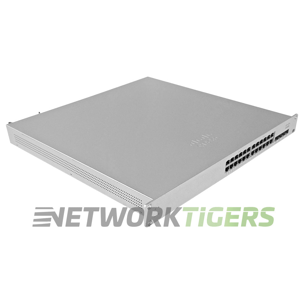 NEW Cisco Meraki MS320-24P-HW 24x 1GB PoE+ RJ45 4x 10GB SFP+ Unclaimed Switch