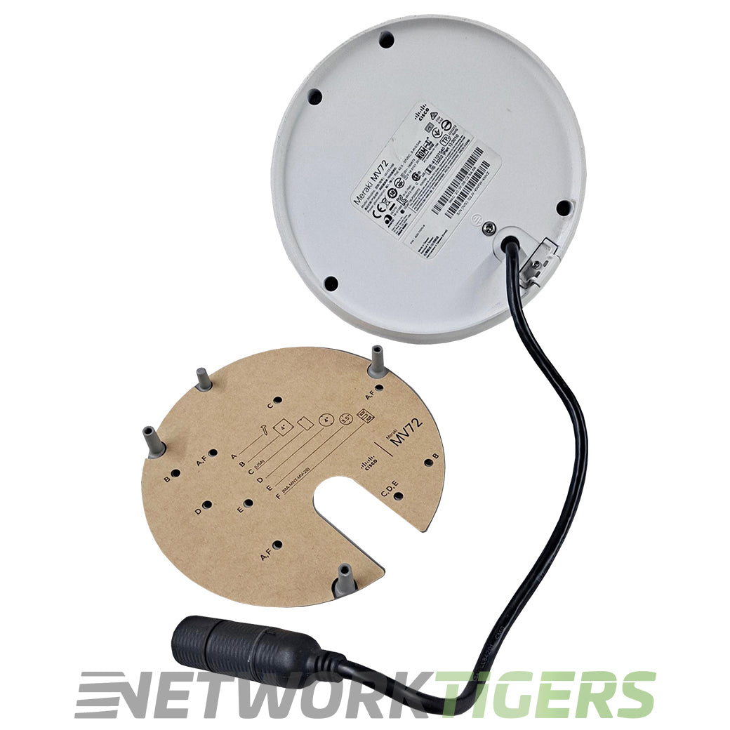 Cisco Meraki MV72-HW Varifocal Outdoor Dome Camera w/ 256GB Storage