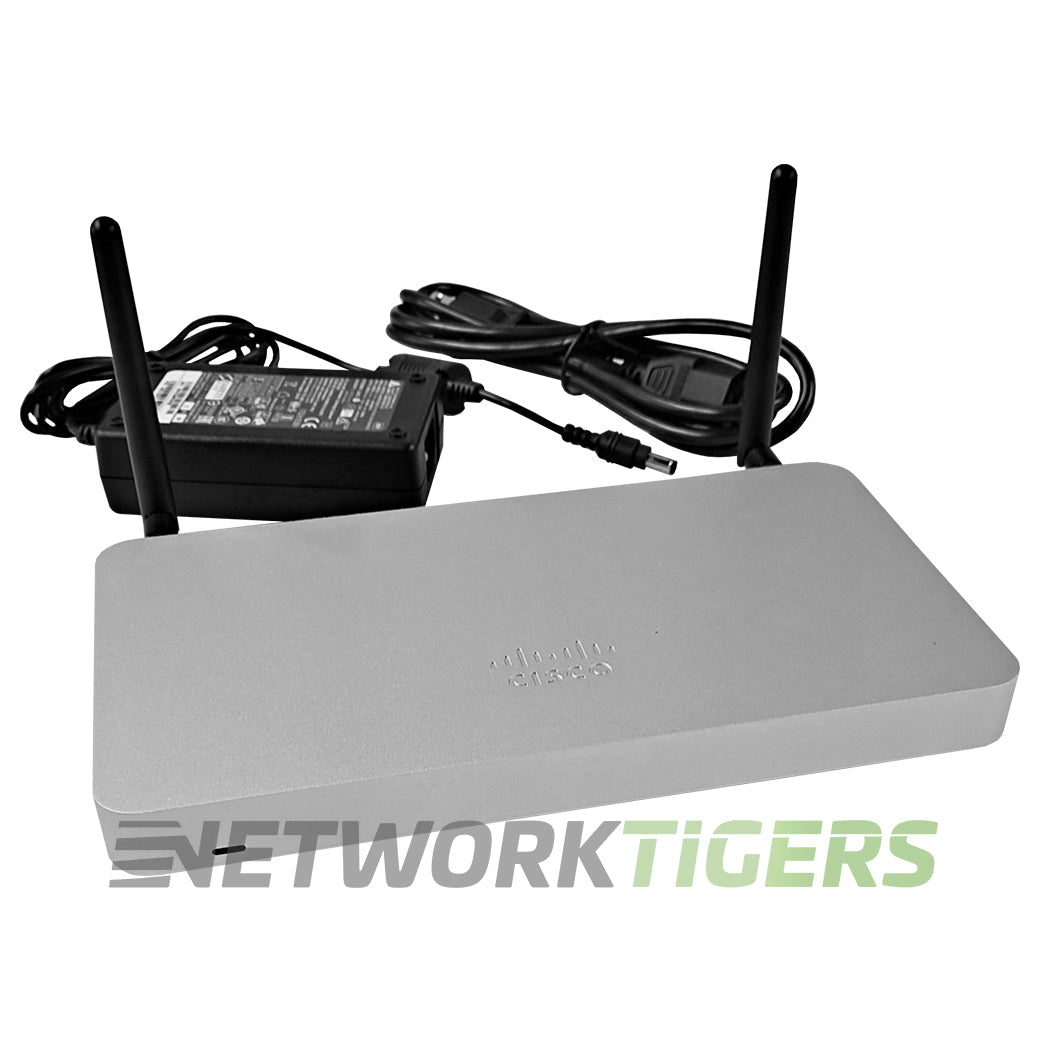 NEW Cisco Meraki MX67C-HW-NA 450 Mbps 5x RJ45 Unclaimed Firewall w/Adapter