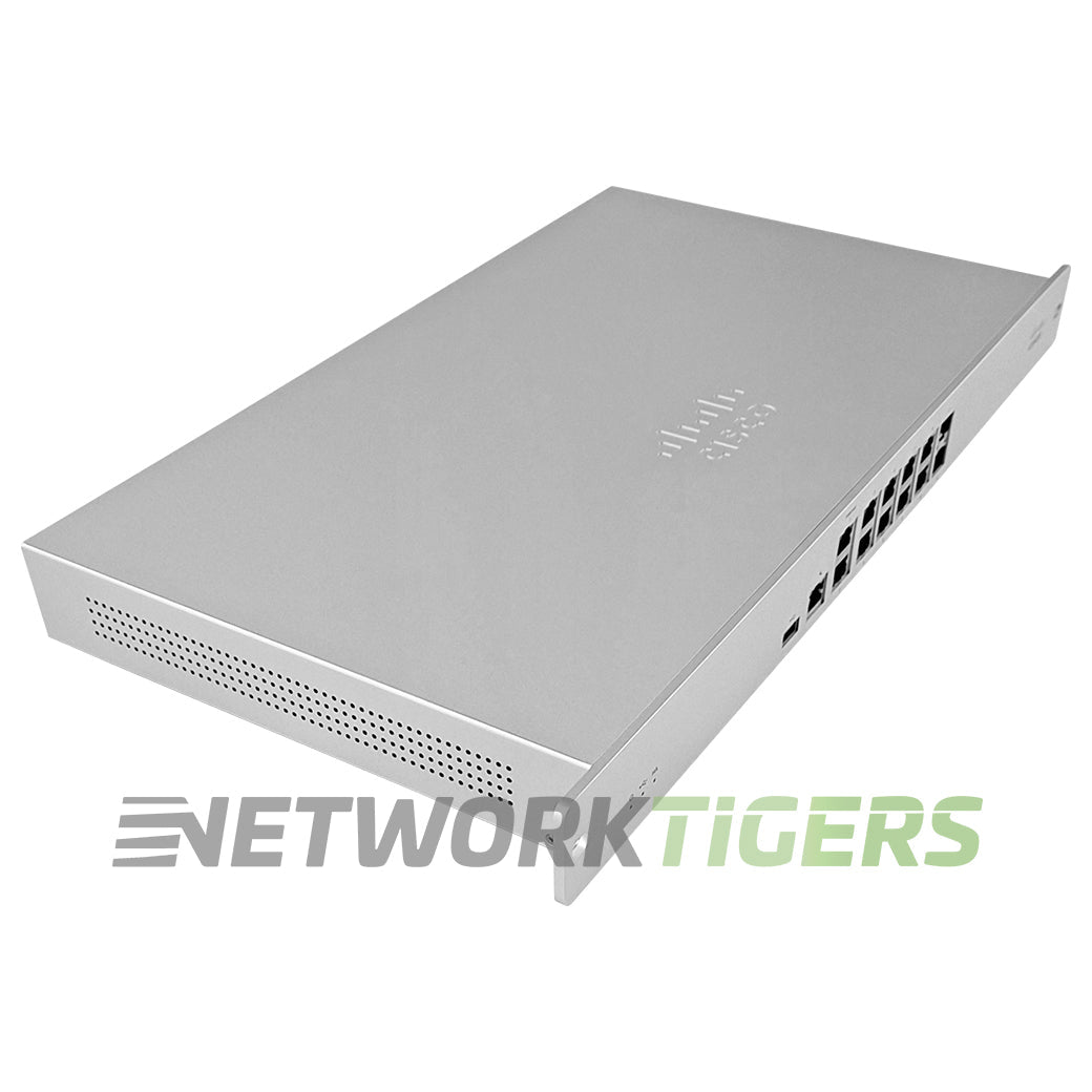 Cisco Meraki MX84-HW 500 Mbps 10x 1GB RJ45 2x 1GB SFP Unclaimed Firewall