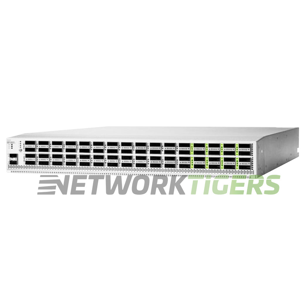 NEW Cisco N3K-C3264C-E 64x 100GB QSFP28 2x 1GB SFP Back-to-Front Airflow Switch