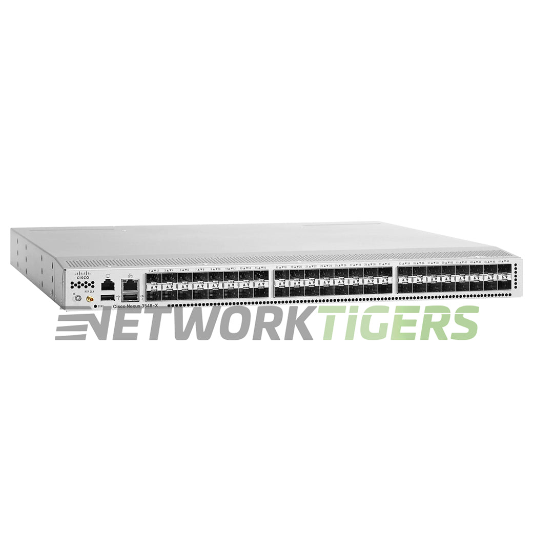 NEW Cisco N3K-C3548P-XL 48x 10 Gigabit SFP+ Back-to-Front Airflow Switch