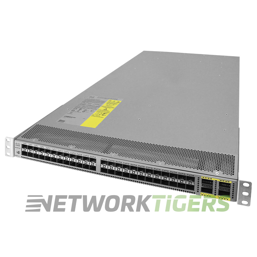 NEW Cisco N6K-C6001-64T 48x 10GB Copper 4x 40GB QSFP Front-to-Back Air Switch