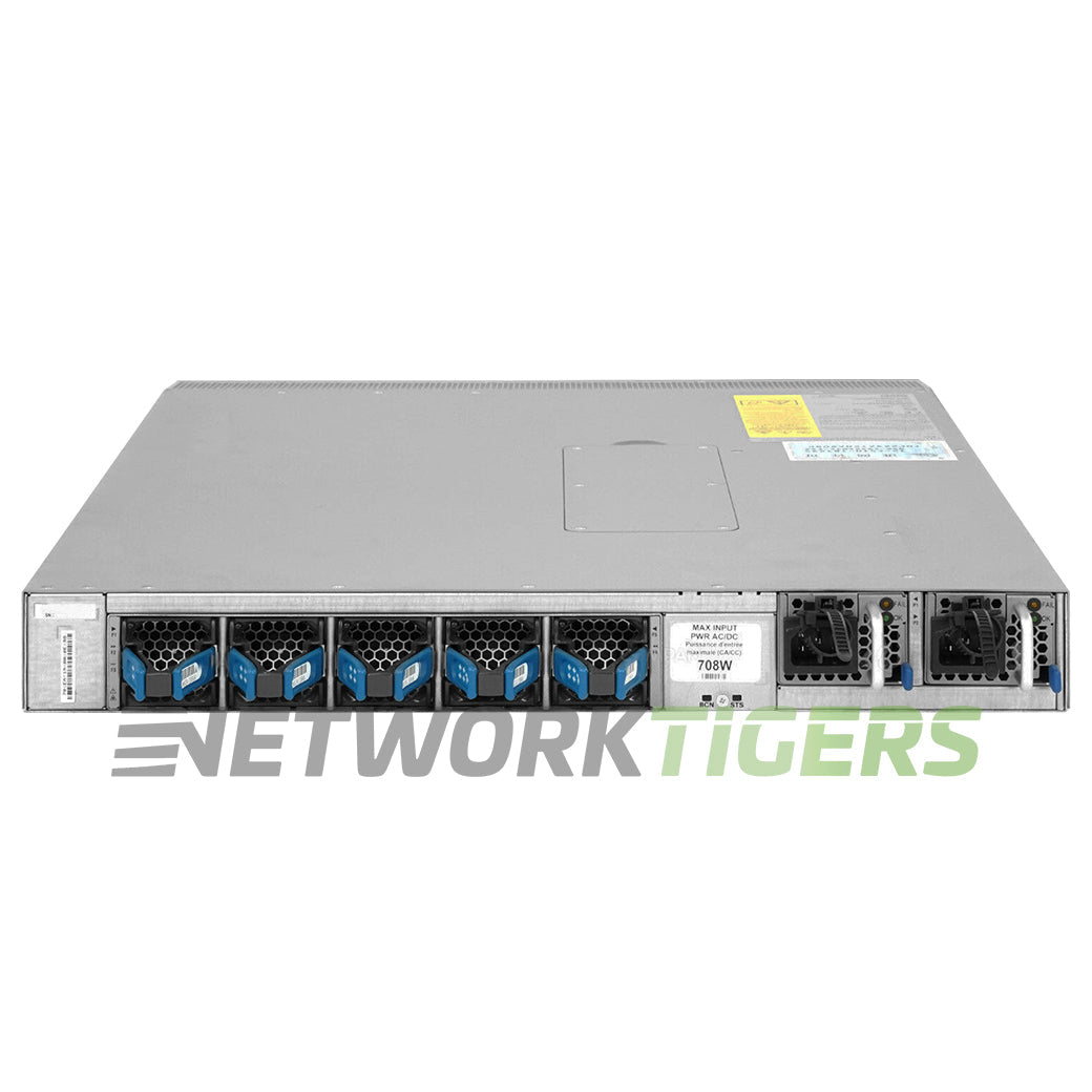Cisco N9K-C93240YC-FX2 48x 25GB SFP 12x 100GB QSFP28 Back-to-Front Air Switch