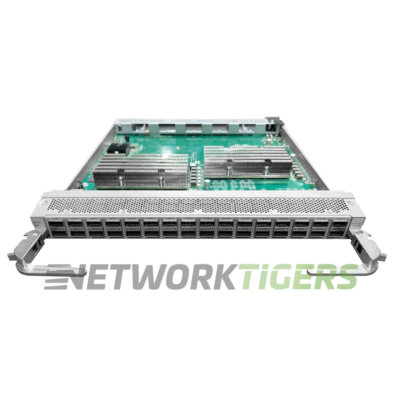NEW Cisco N9K-X9432C-S Nexus 9400 Series 32x 100GB QSFP28 Switch Line Card
