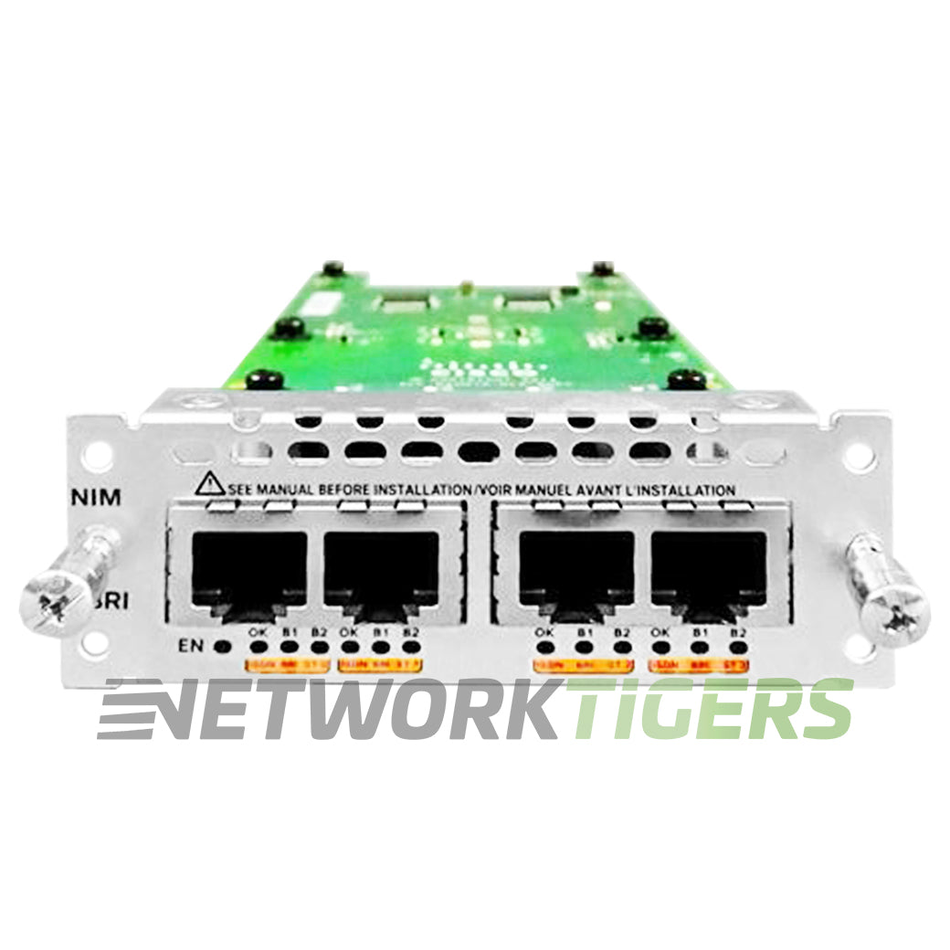 NEW Cisco NIM-4BRI-NT/TE 4000 ISR Series 4x BRI Network Interface Router Module