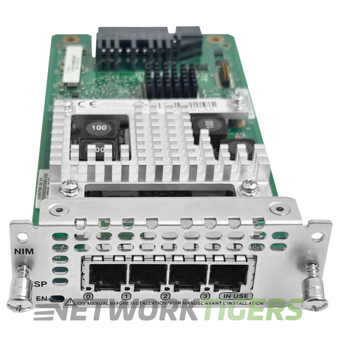 Cisco NIM-4FXSP ISR 4000 Series 4x FXS Router Network Module