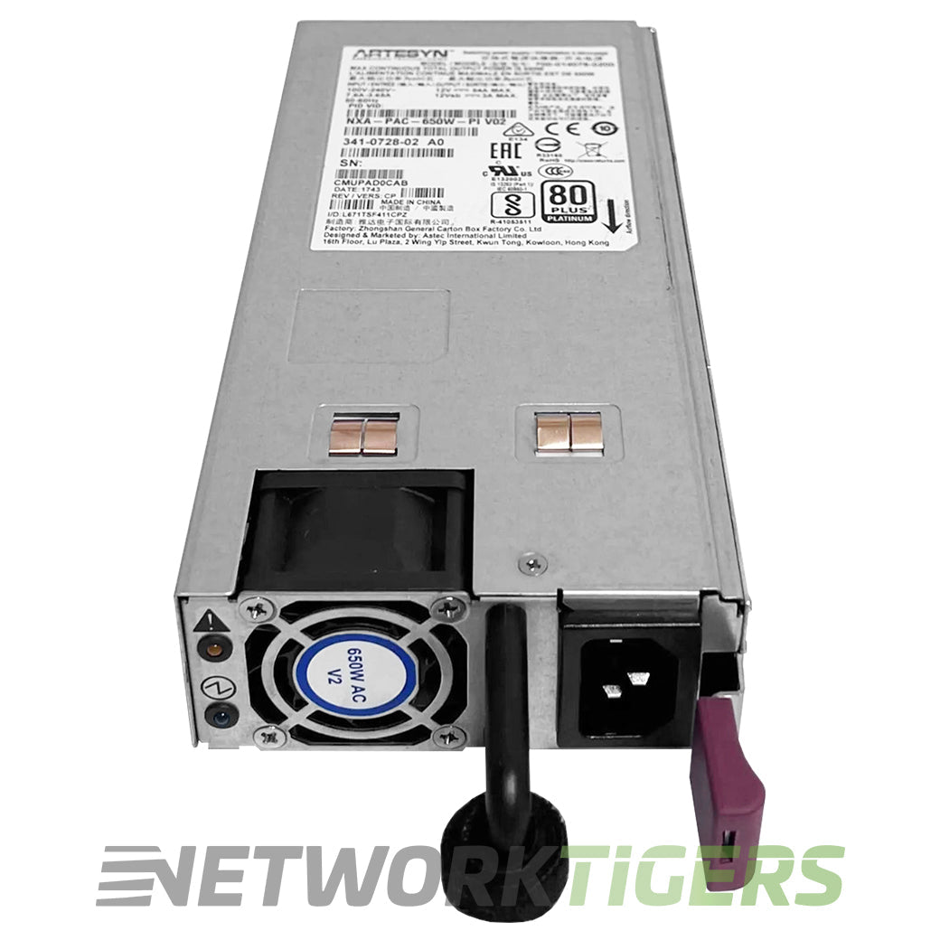 Cisco NXA-PAC-650W-PI 650W AC Front-to-Back Air (Port Side Intake) Power Supply