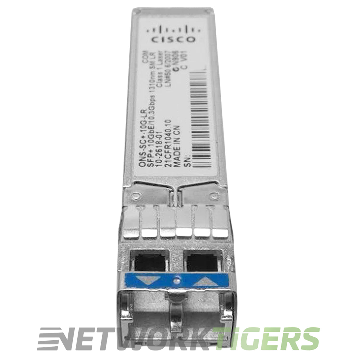 Cisco ONS-SC+-10G-LR 10GB BASE-LR 1310nm Long Reach SMF SFP+ Transceiver