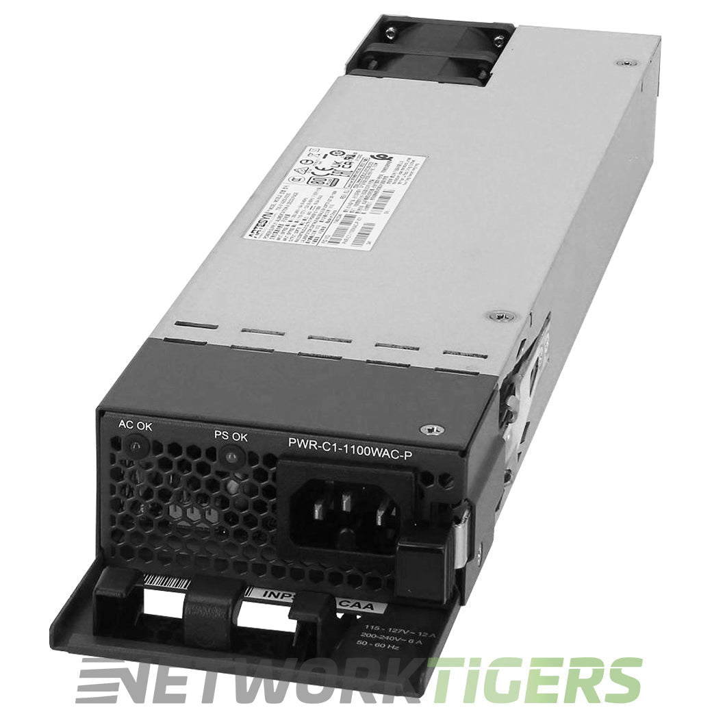 NEW Cisco PWR-C1-1100WAC-P Catalyst 9300 1100W AC P-Rated Switch Power Supply