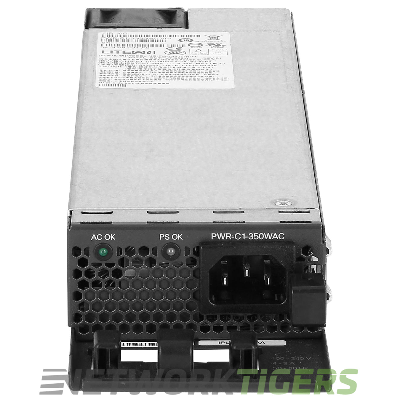 NEW Cisco PWR-C1-350WAC Catalyst 9300 Series 350W AC Switch Power Supply