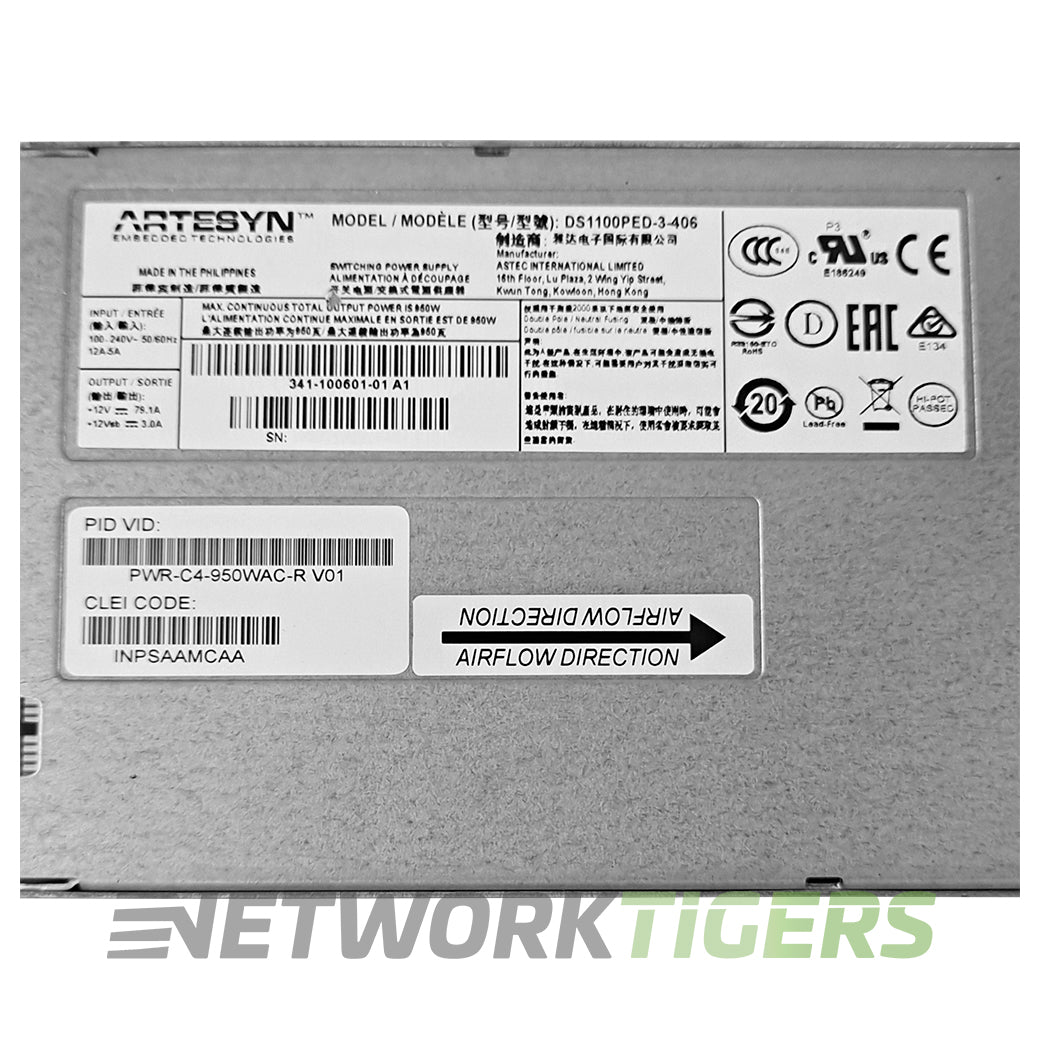 NEW Cisco PWR-C4-950WAC-R Catalyst 9500 950W AC F-B Air Switch Power Supply