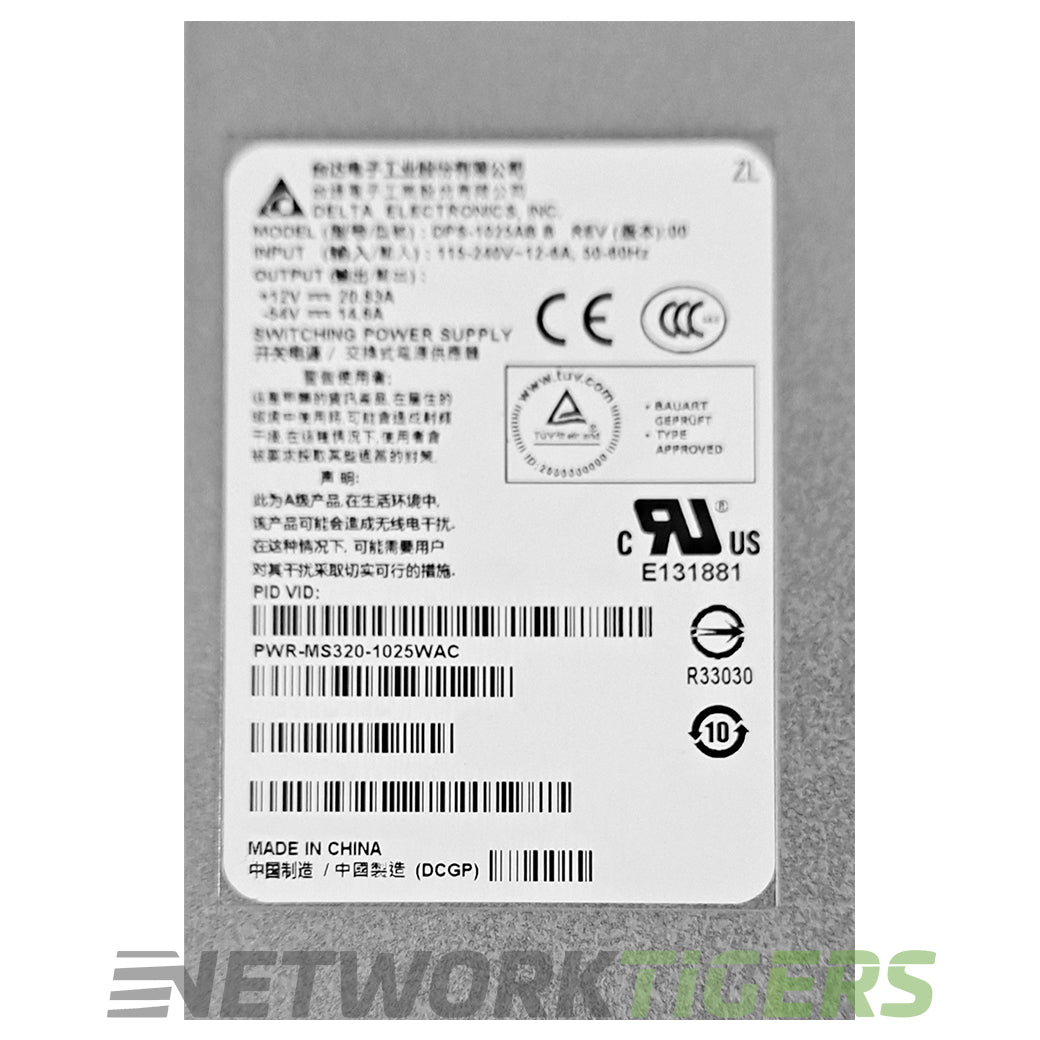 NEW Cisco Meraki PWR-MS320-1025WAC MS-PWR-1025WAC 1025W AC Switch Power Supply