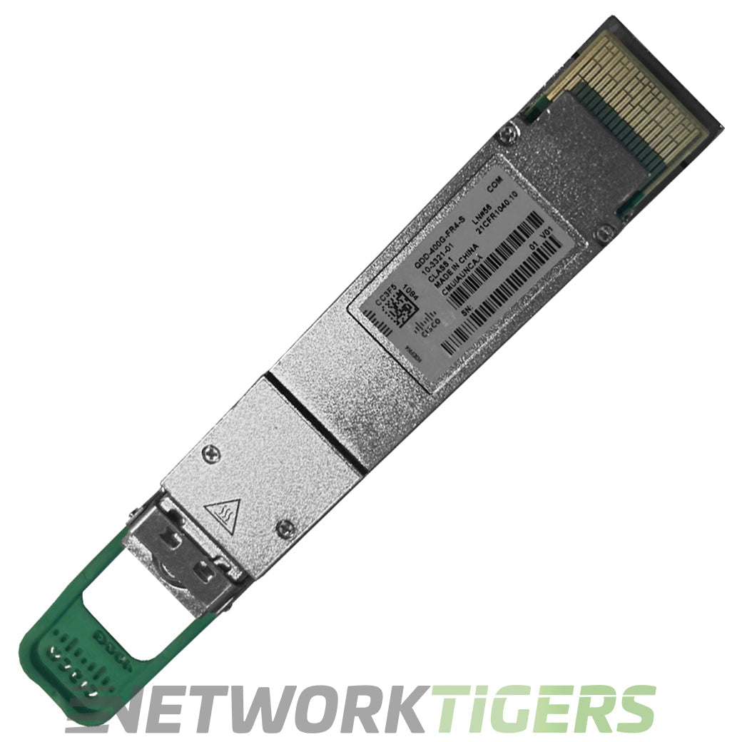 Cisco QDD-400G-FR4-S 400GB BASE-FR4 Duplex LC 2km Duplex SMF QSFP-DD Transceiver