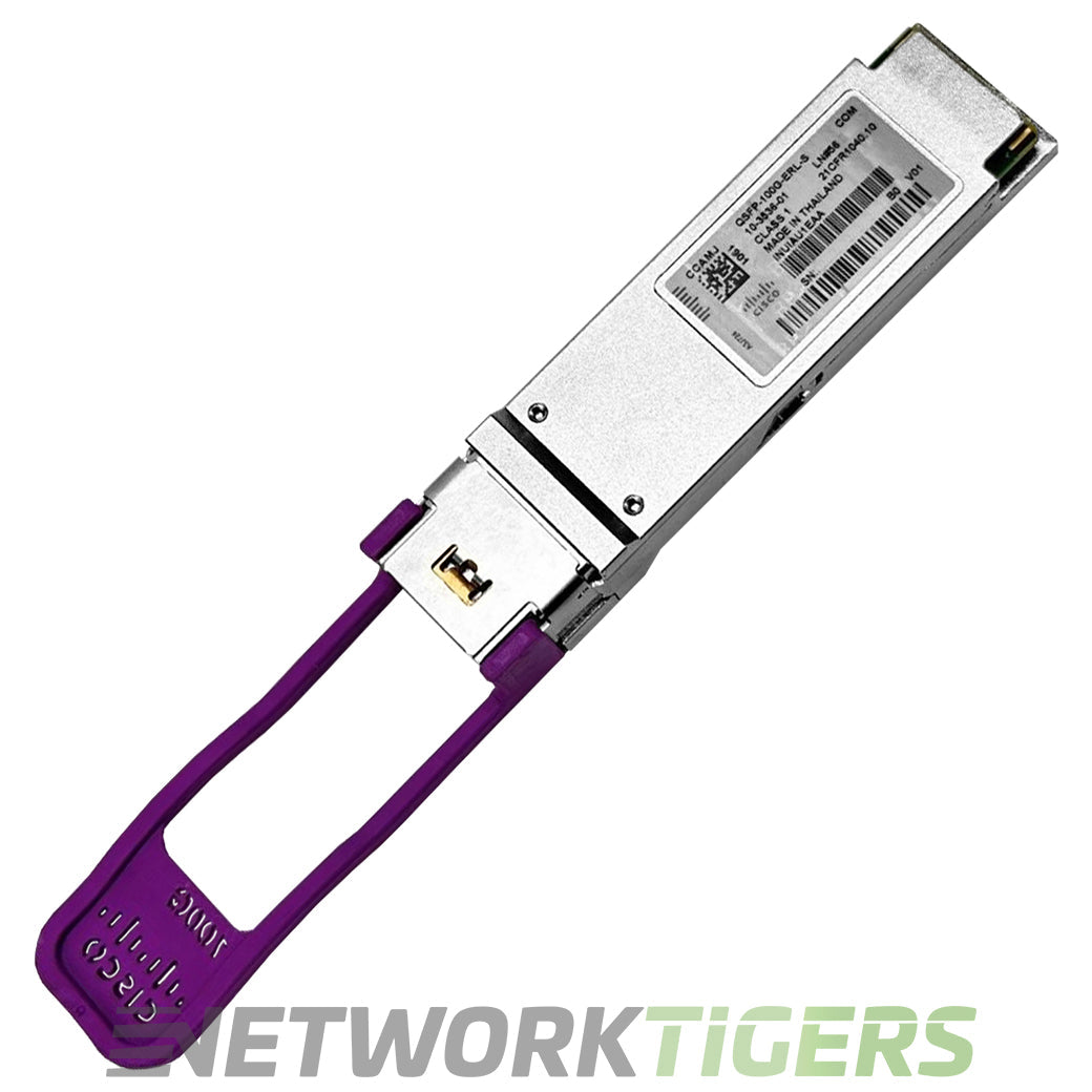 Cisco QSFP-100G-ERL-S 100GB ER-Lite SMF LC 25km QSFP28 Transceiver