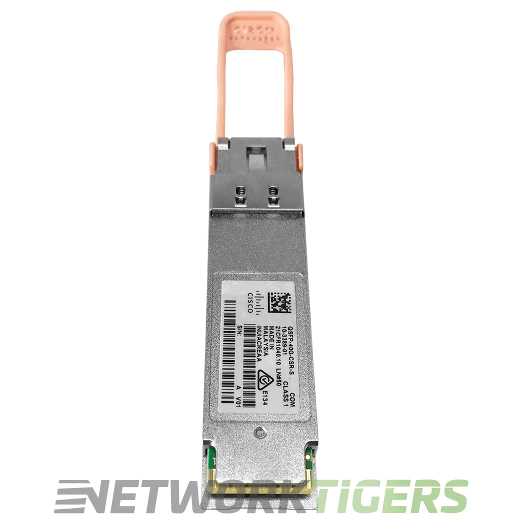 Cisco QSFP-40G-CSR-S 40GB BASE-CSR 850nm Duplex LC MMF QSFP+ Transceiver
