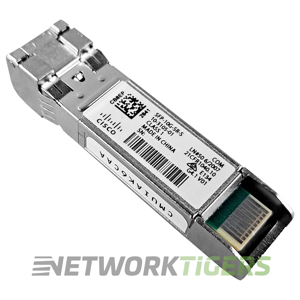 NEW Cisco SFP-10G-SR 10GB BASE-SR 850nm Short Reach MMF SFP+ Transceiver