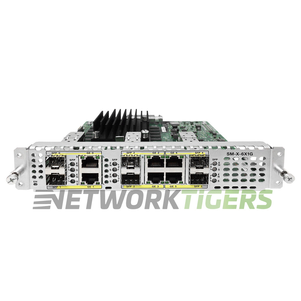 NEW Cisco SM-X-6X1G ISR 4000 Series 6x 1GB Combo Router Module