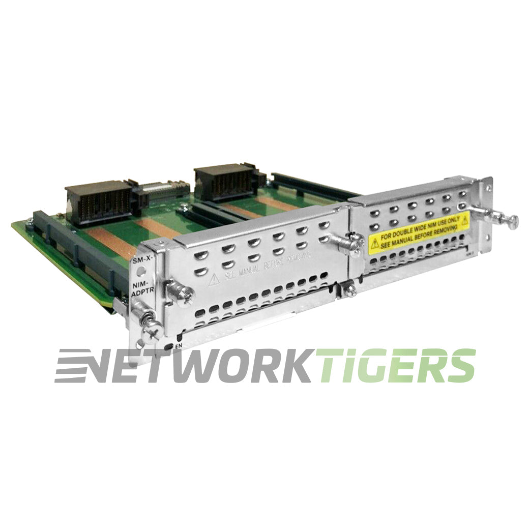 NEW Cisco SM-X-NIM-ADPTR 4000 Series ISR SM to 2x NIM Module Adapter Router