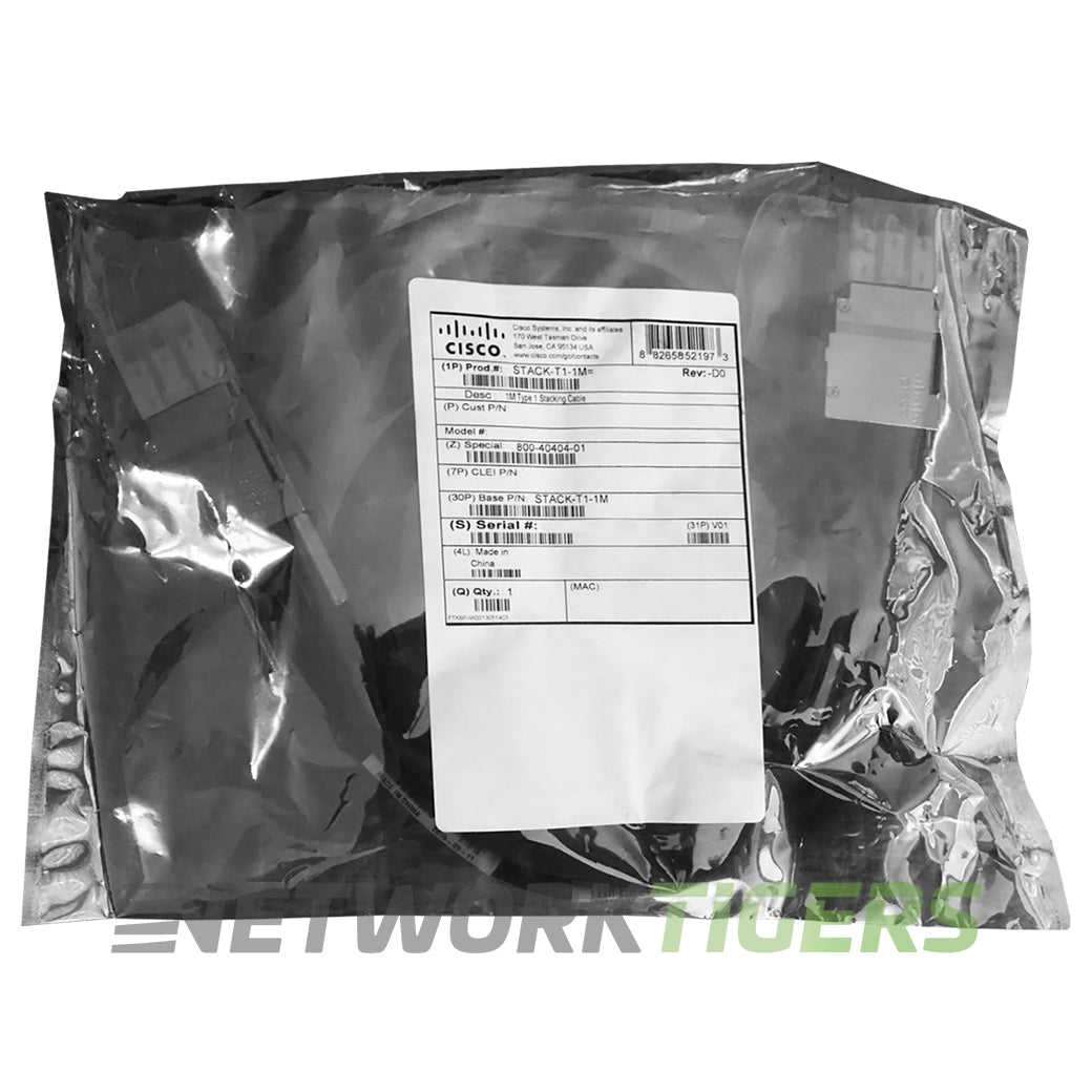 NEW Cisco STACK-T1-1M Catalyst 9300 Series 1m Stackwise Switch Stacking Cable