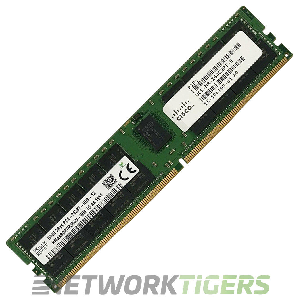 NEW Cisco UCS-MR-X64G2RT-H UCS Series 64GB DDR4 SDRAM RDIMM Server Memory
