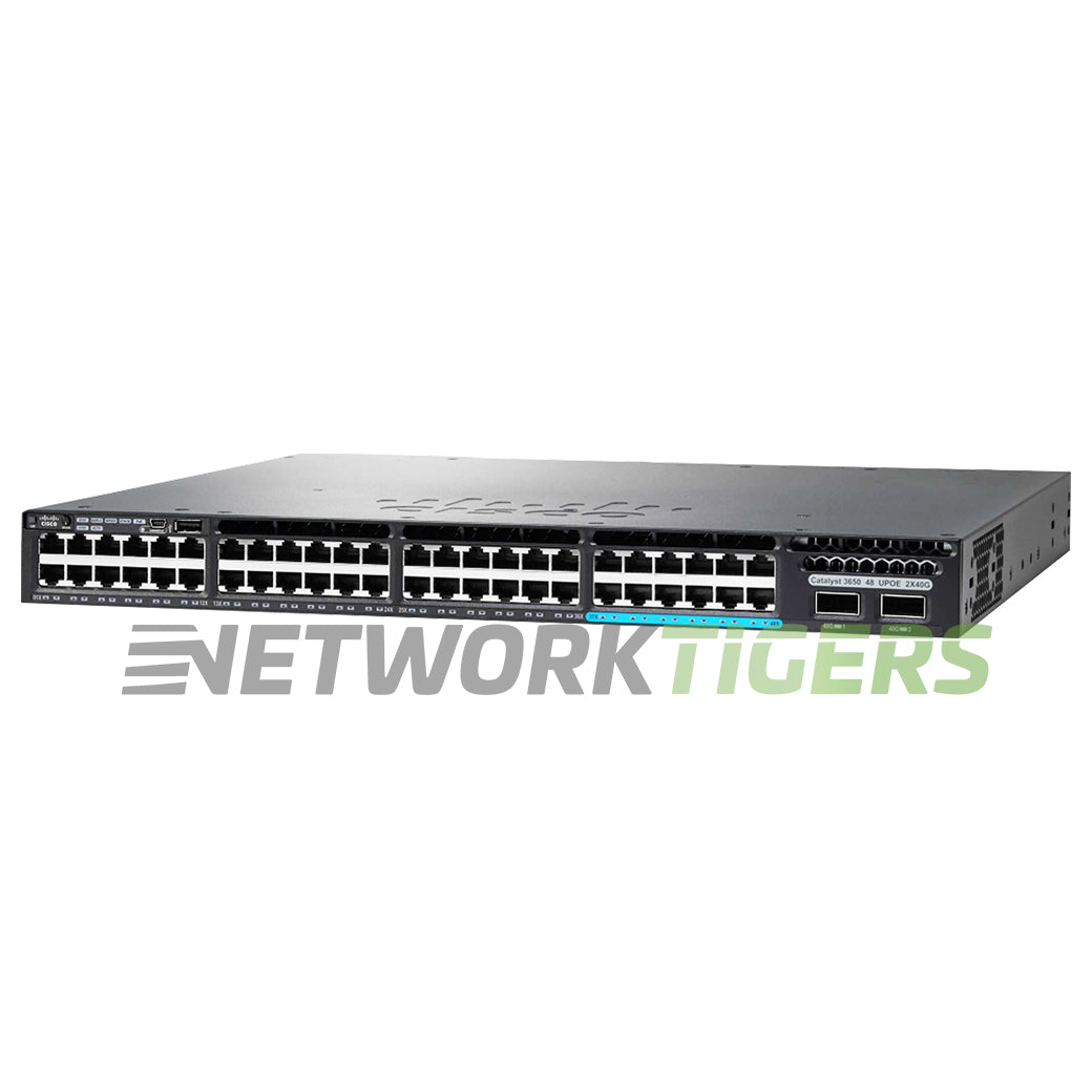 Cisco WS-C3650-12X48UZ-E (36x 1GB 12x MultiGB) UPoE RJ45 2x QSFP+ Switch