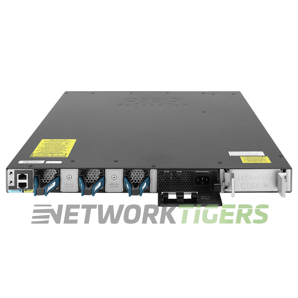 Cisco WS-C3650-24PDM-S 24x 1GB PoE+ RJ45 2x 10GB SFP+ 2x 1GB SFP Switch