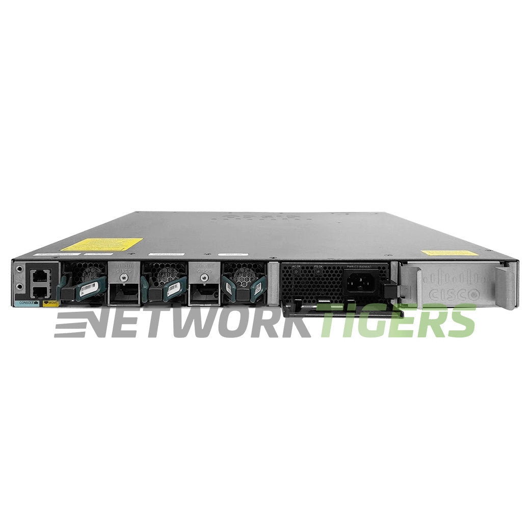 NEW Cisco WS-C3650-24PS-S 24x 1GB PoE+ RJ-45 4x 1GB SFP Switch