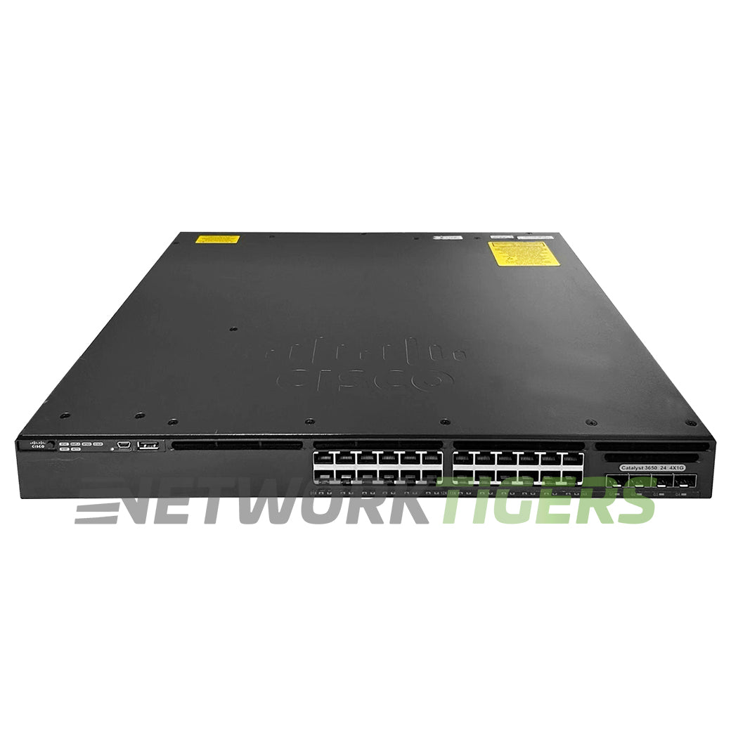 Cisco WS-C3650-24TD-L 24x 1GB RJ45 2x 10GB SFP+ 2x 1GB SFP Switch