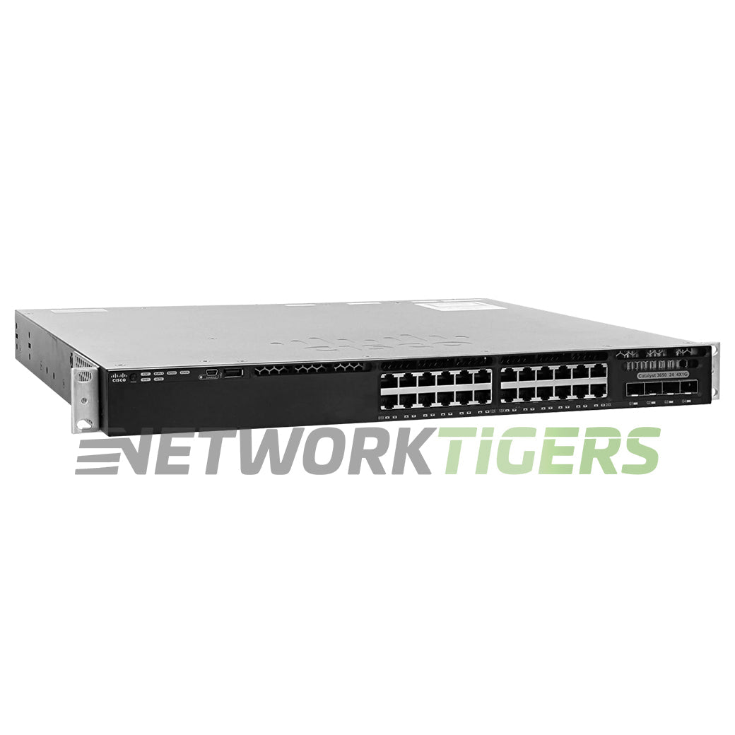 NEW Cisco WS-C3650-24TS-S Catalyst 3650 24x 1GB RJ45 4x 1GB SFP Switch