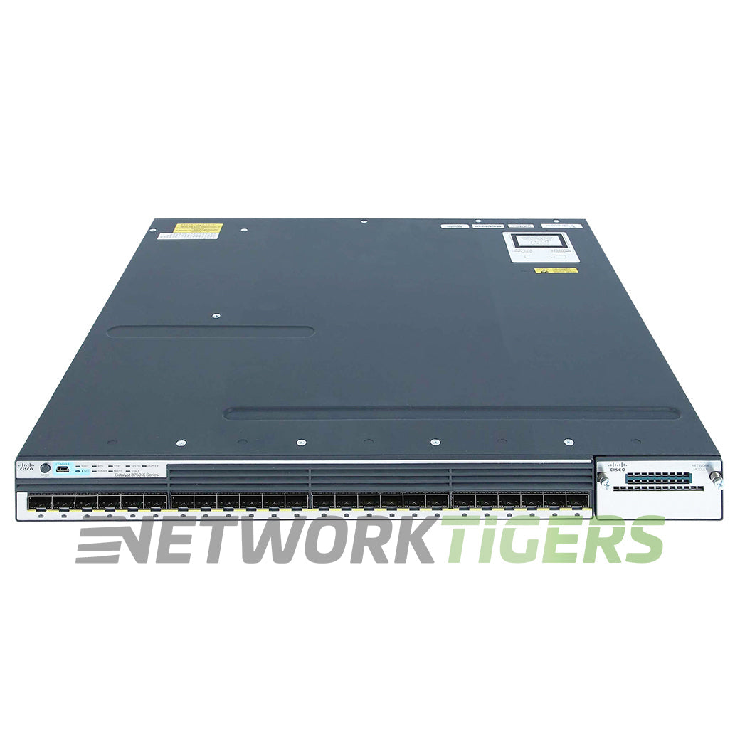 Cisco WS-C3750X-24S-S 24x 1GB SFP 1x Expansion Module Slot Switch