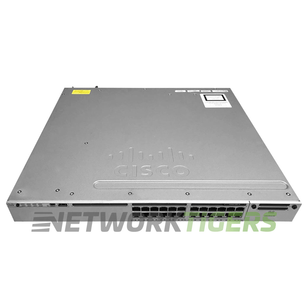 Cisco WS-C3850-24T-L Catalyst 3850 24x 1GB RJ45 1x Expansion Module Slot Switch