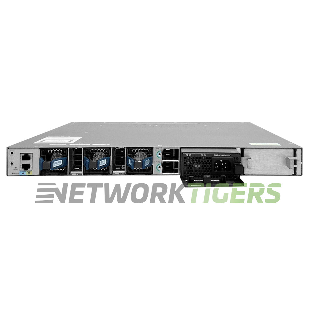 Cisco WS-C3850-24XU-L 24x MultiGB UPoE RJ45 1x Module Slot Switch