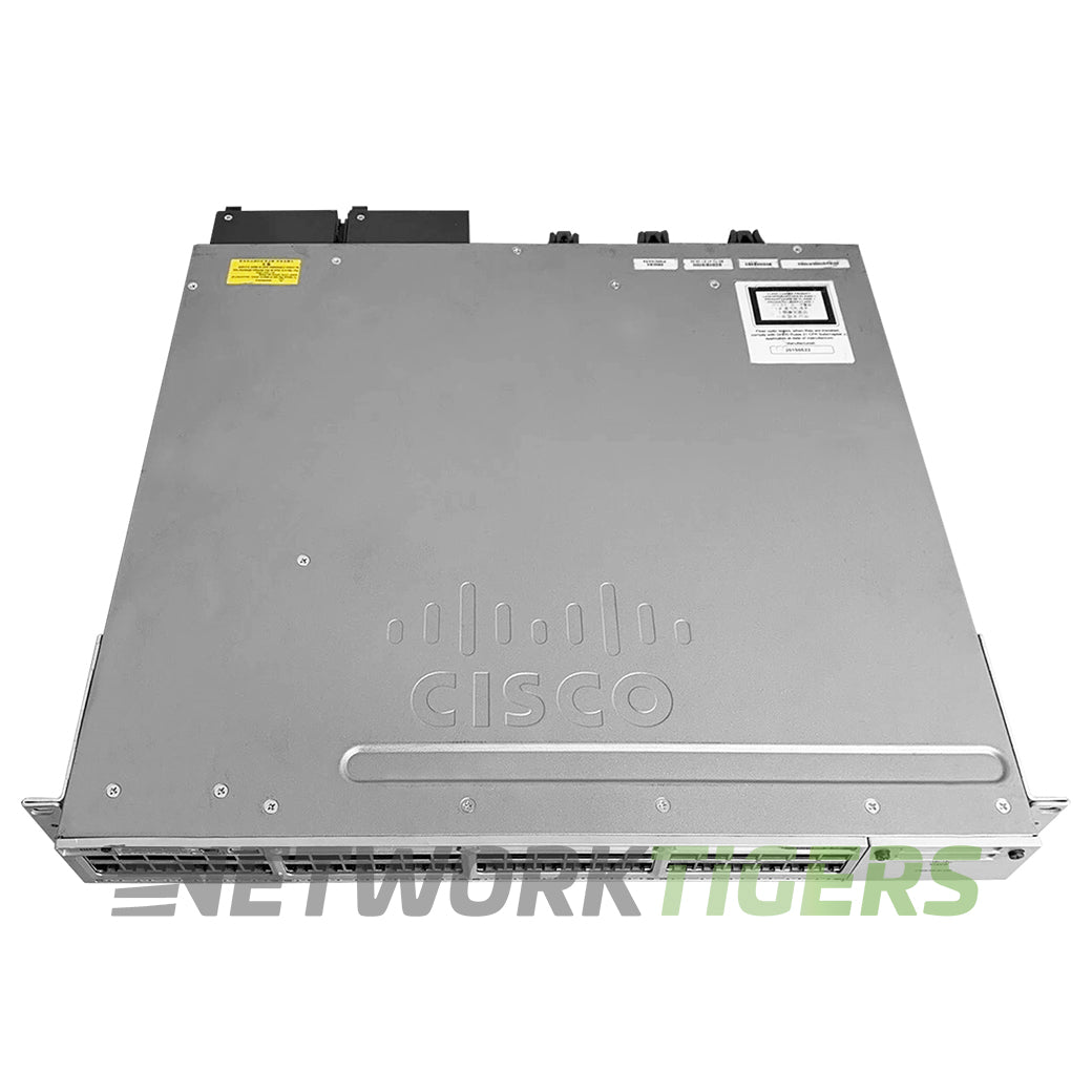 NEW Cisco WS-C3850-48F-S Catalyst 3850 48x 1GB PoE+ RJ45 1x Module Slot Switch