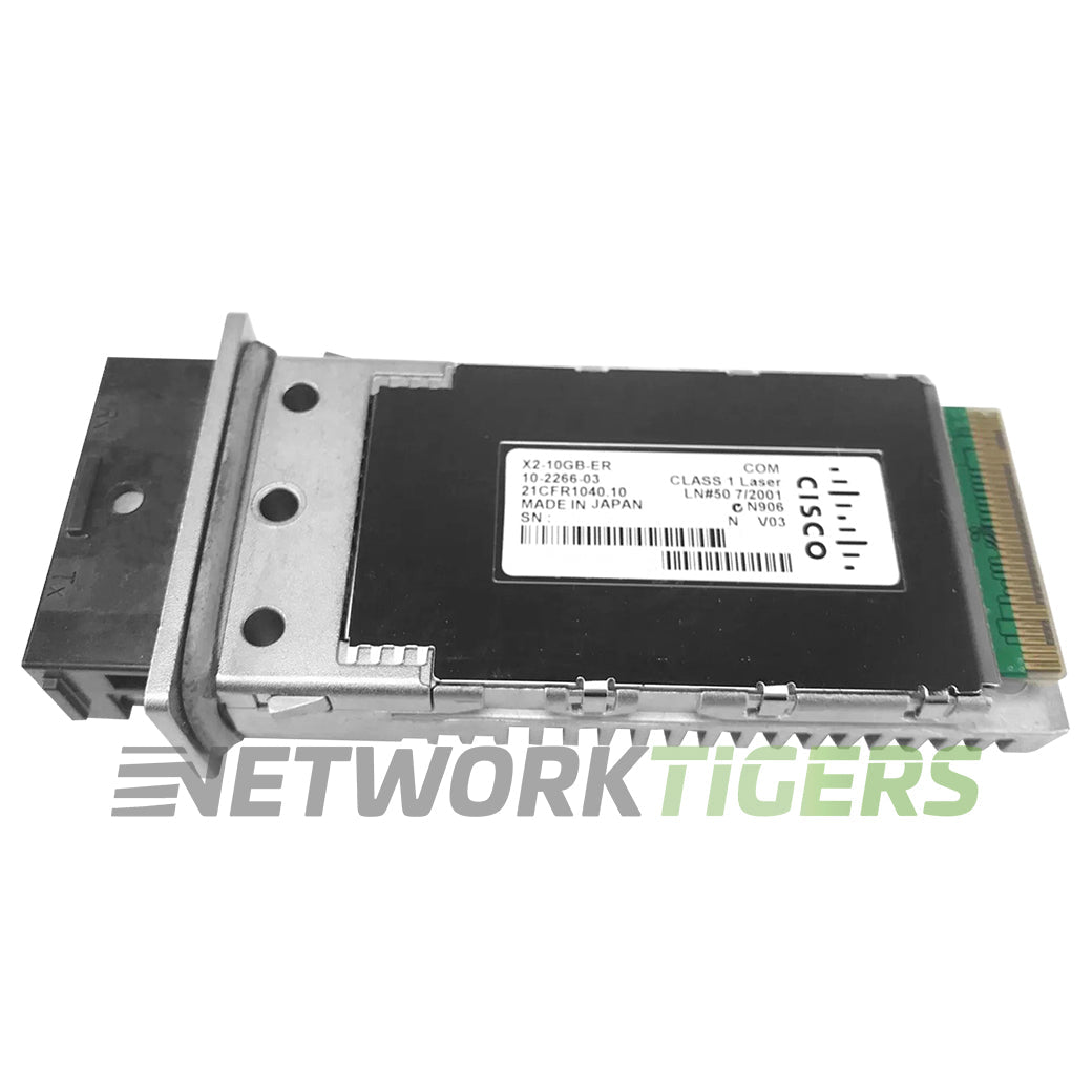 Cisco X2-10GB-ER 10GB BASE-ER SMF 1550nm SC 40km X2 Transceiver