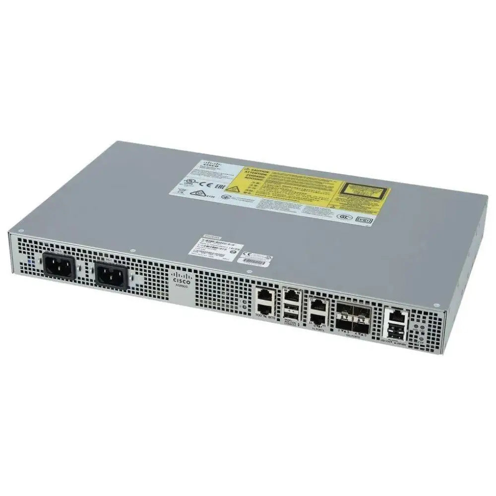Cisco ASR-920-4SZ-D 2x GE 4x 10GE SFP+ DC Router Bundle - ASR 920 Series - Refurbished