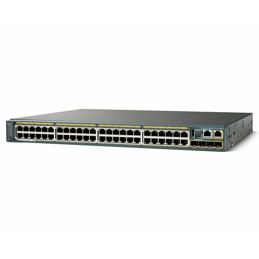 Cisco Catalyst 2960S 48 Port Gigabit Switch - WS-C2960S-48TD-L