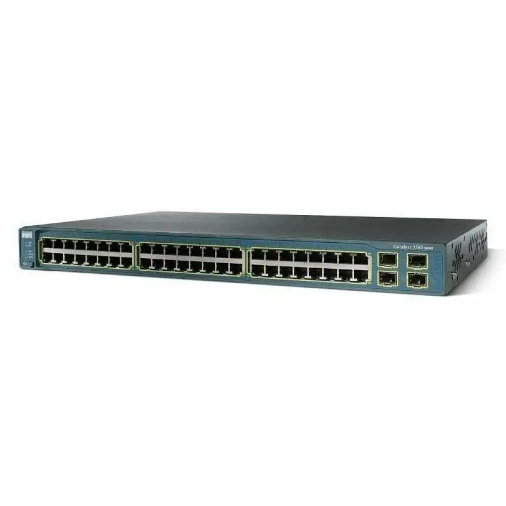 Cisco Catalyst 3560G 48-Port Gigabit Managed Switch WS-C3560G-48TS-S 4x SFP IP Base - Refurbished