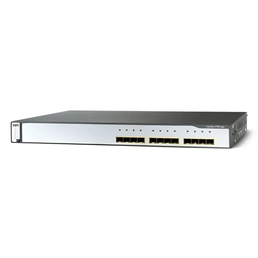 Cisco Catalyst 3750G-12S-E 12-Port Gigabit SFP Managed Switch WS-C3750G-12S-E - Refurbished