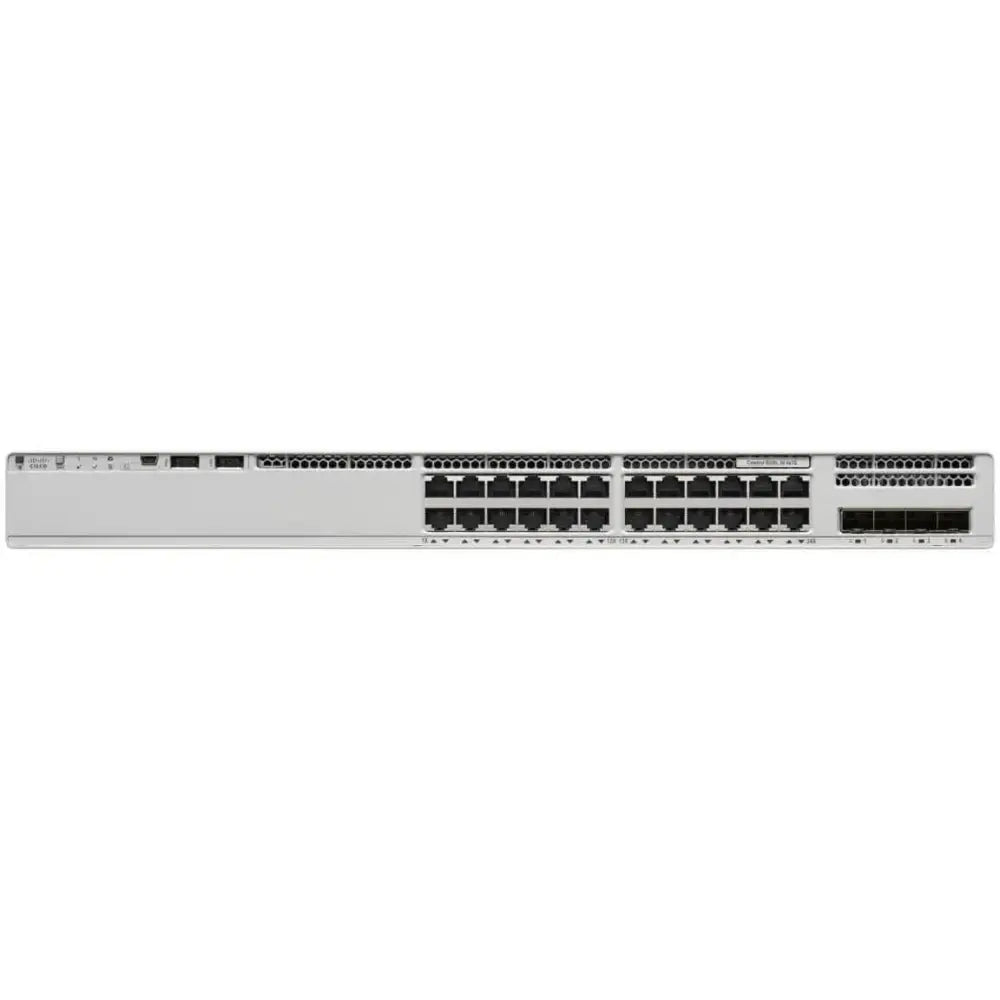 Cisco C9200L-24T-4G-A Catalyst 9200L 24-Port Data 4x1G SFP Uplink Layer 3 Switch - Refurbished