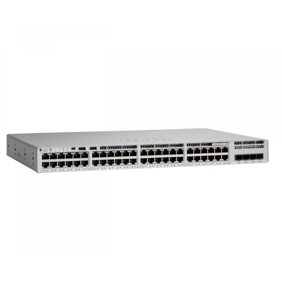 C9200L-48PXG-4X-A - Cisco Catalyst 9200 Series Switch with 8 ports multi-gigabit ethernet, 40 ports gigabit ethernet, Full PoE+, 4x 10G SFP+ uplink, Network Advantage license