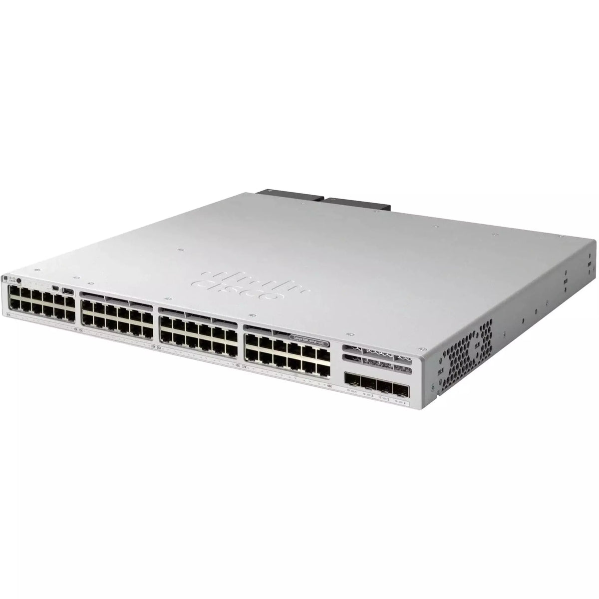 C9300L-48T-4X-A - Cisco Catalyst 9300 Switch with 48-port 1G copper, fixed 4x10G SFP+ uplinks, and Network Advantage