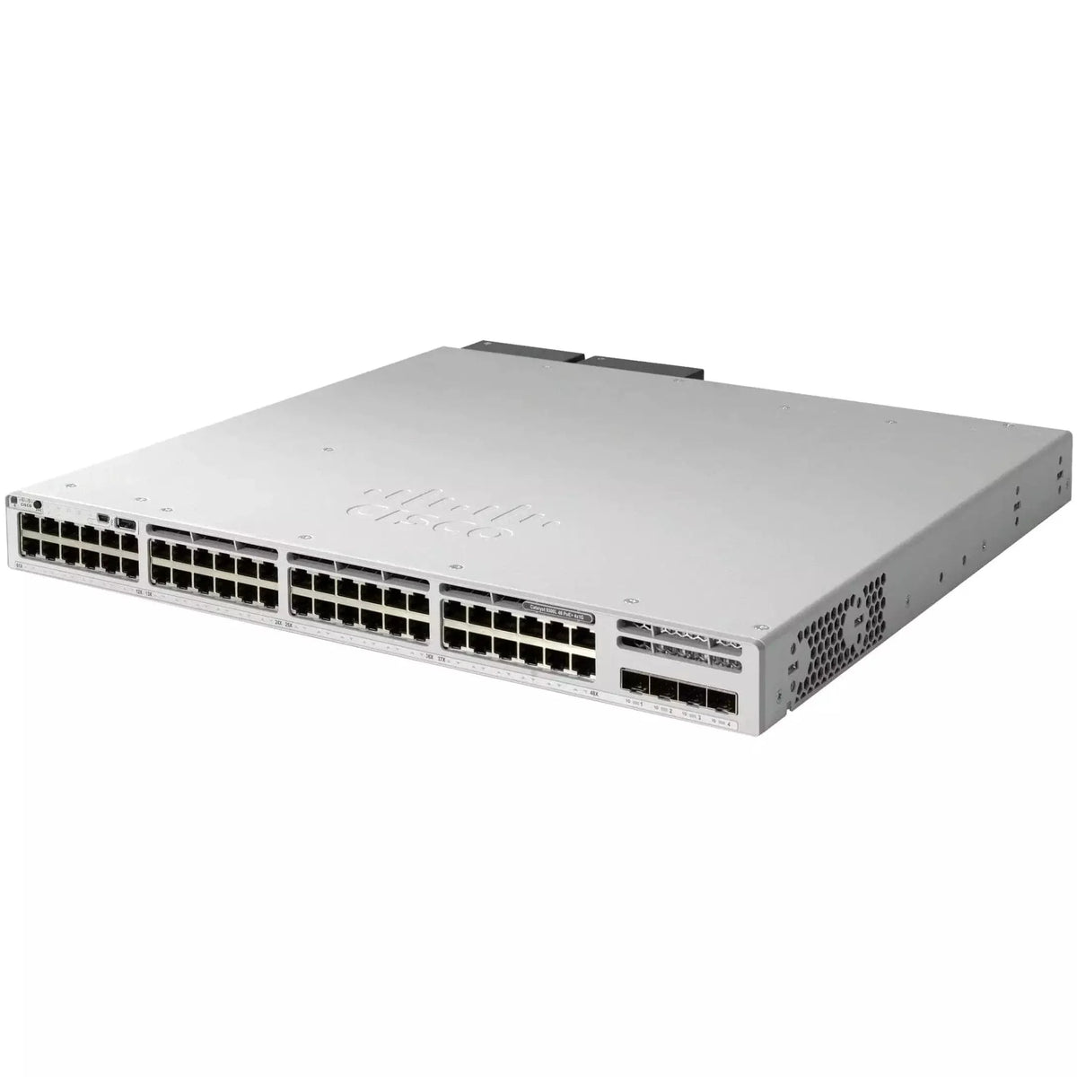 C9300L-48PF-4X-A - Cisco Catalyst 9300 Switch with 48-port 1G copper, fixed 4x10G SFP+ uplinks, full PoE+, and Network Advantage