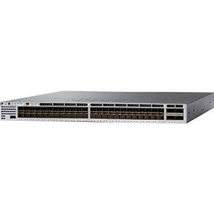 WS-C3850-48XS-x - Cisco Catalyst 3850 Series Switch with 48 ports 10 Gigabit SFP+, 4x40 Gigabit QSFP+ Uplinks, Modular Airflow