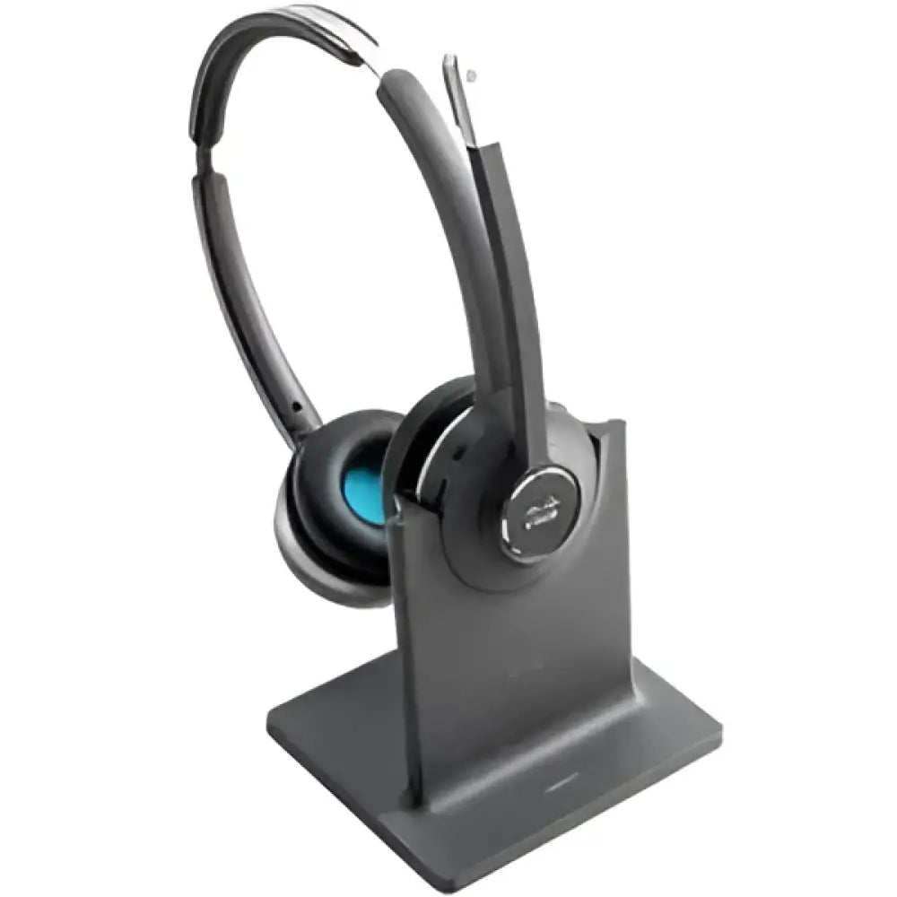 Cisco Headset 562 Wireless Dual On-Ear DECT Headset with Standard Base CP-HS-WL-562-S-US - Refurbished
