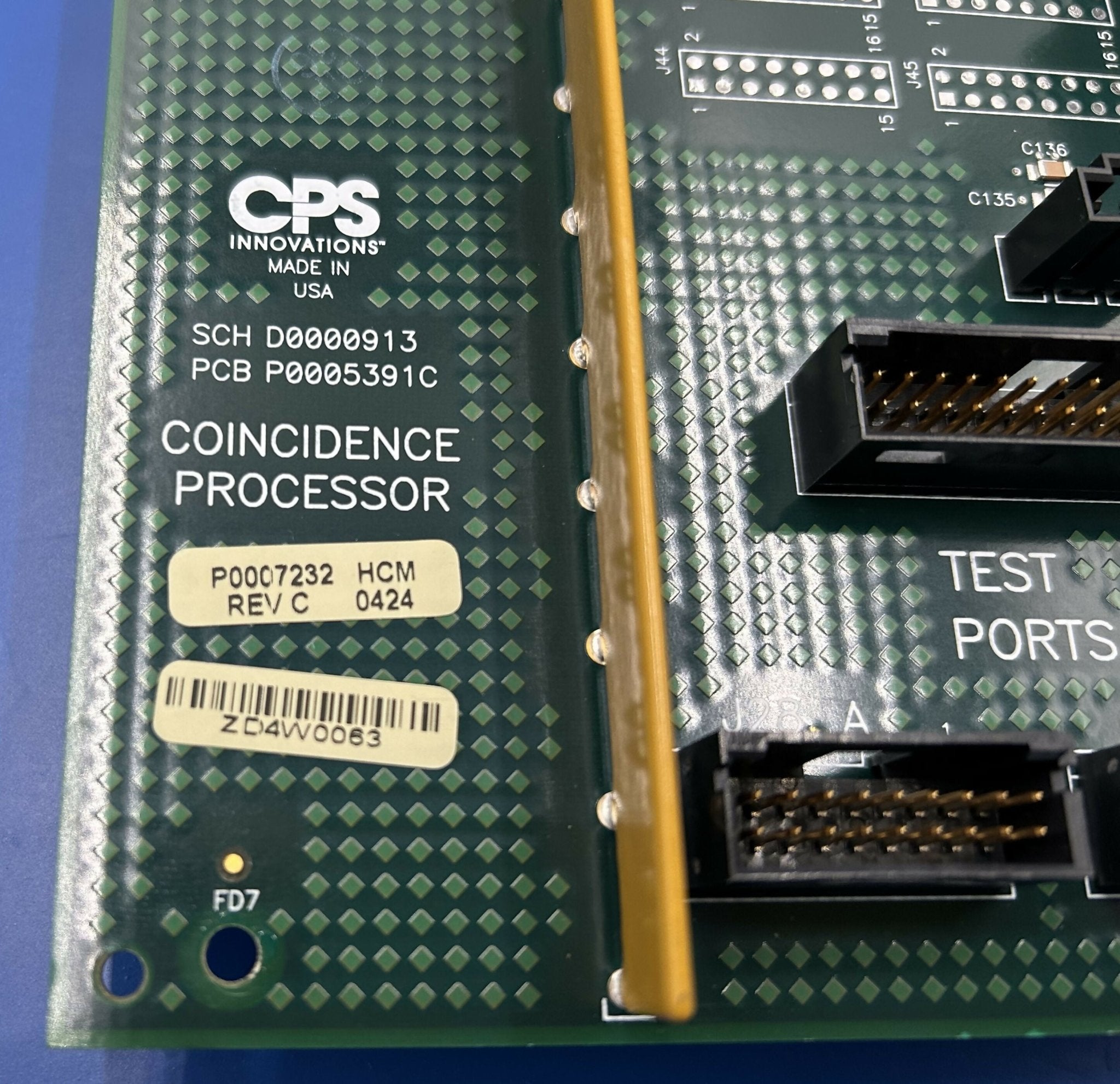 COINCIDENCE PROCESSOR BOARD (P0007232) SIEMENS