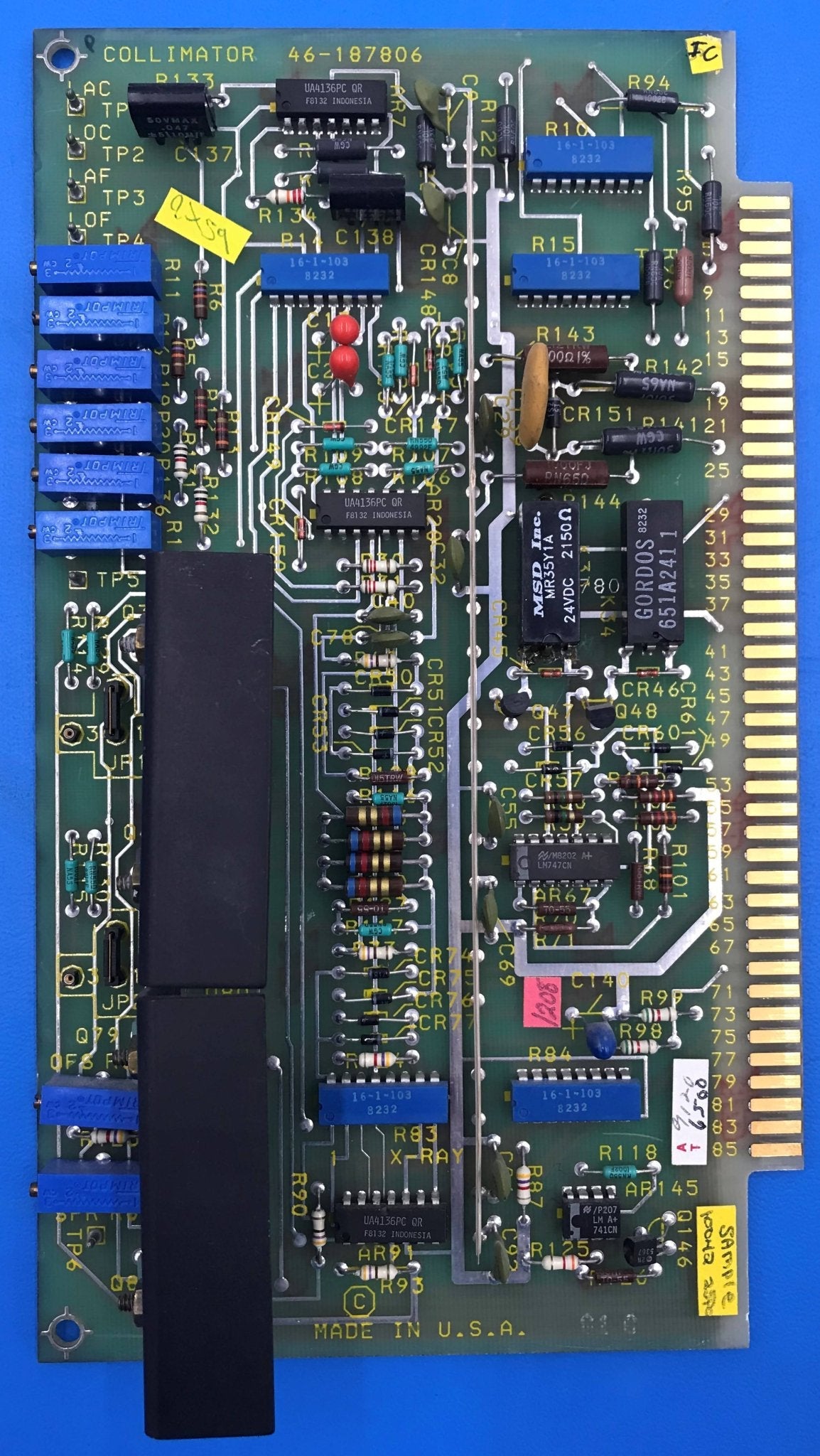 Collimator PCB (46-187806 G1 C) GE Advantx