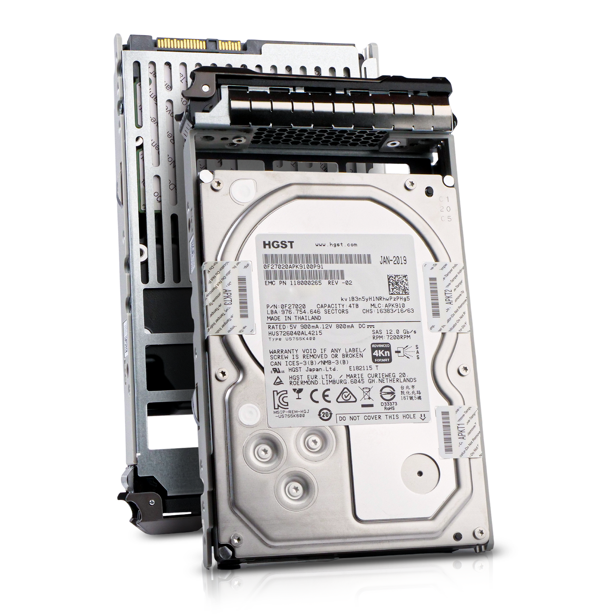 Dell G13 118000265 4TB 7.2K RPM SAS 12Gb/s 4Kn 128MB 3.5in HDD