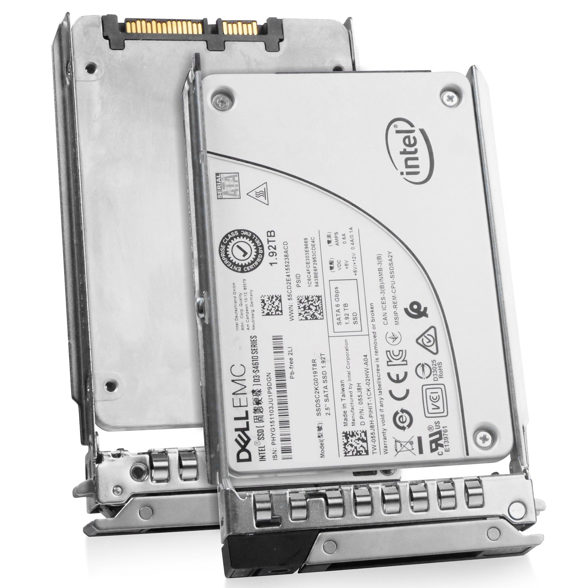 Dell G14 400-BFGX 1.92TB 3 DWPD SATA 6Gb/s Mixed-Use 3D TLC 2.5in Refurbished SSD